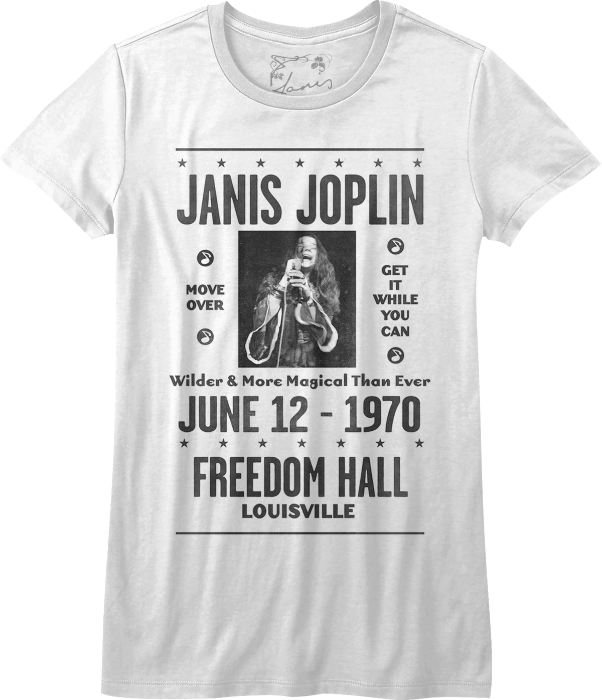 Ladies Freedom Hall Janis Joplin Shirt product image 1