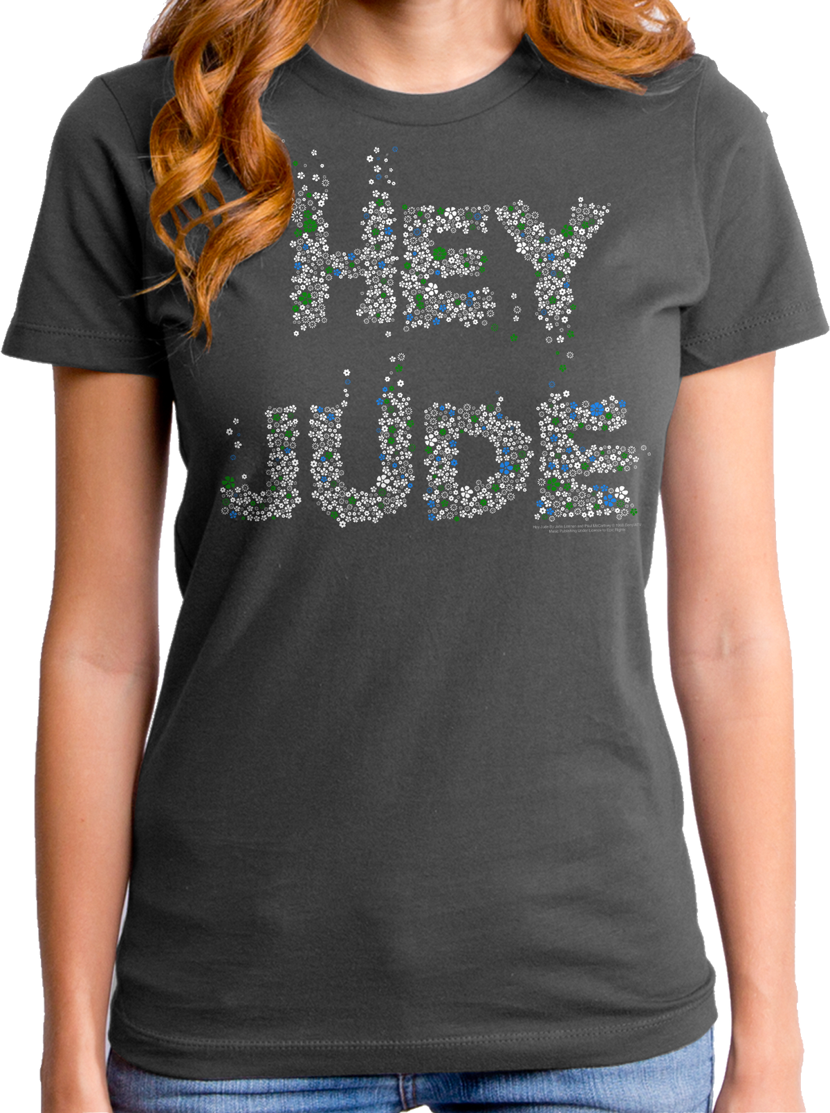 Ladies Hey Jude Beatles Shirt product image 1