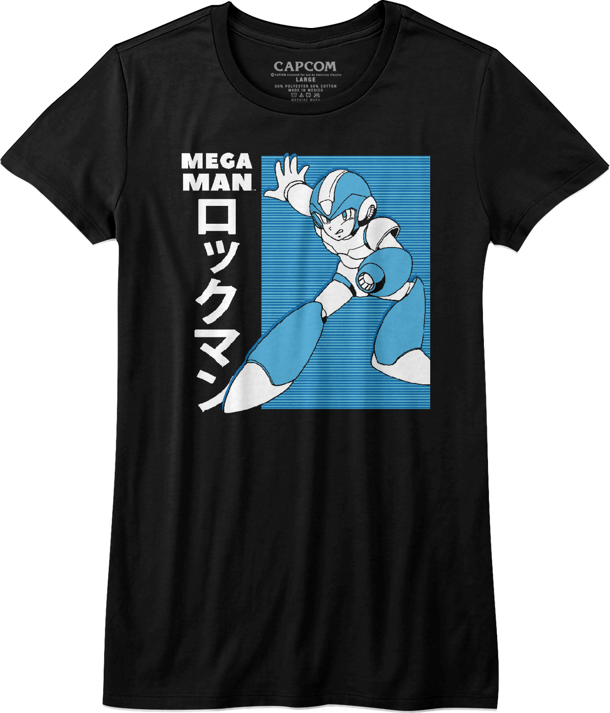 Womens Japanese Mega Man Shirt product image 1