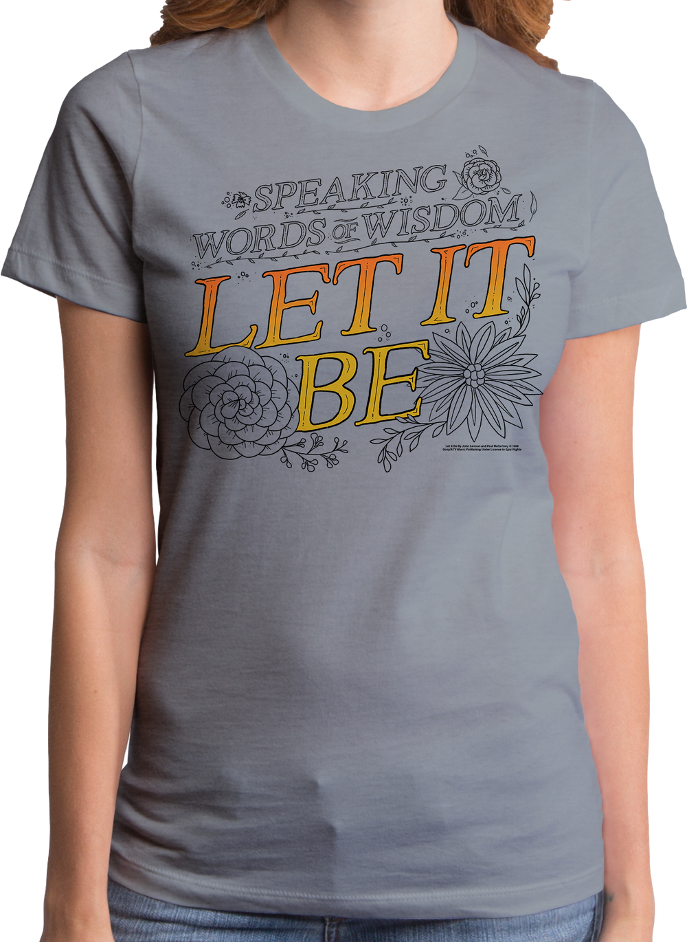 Ladies Let It Be Beatles Shirt