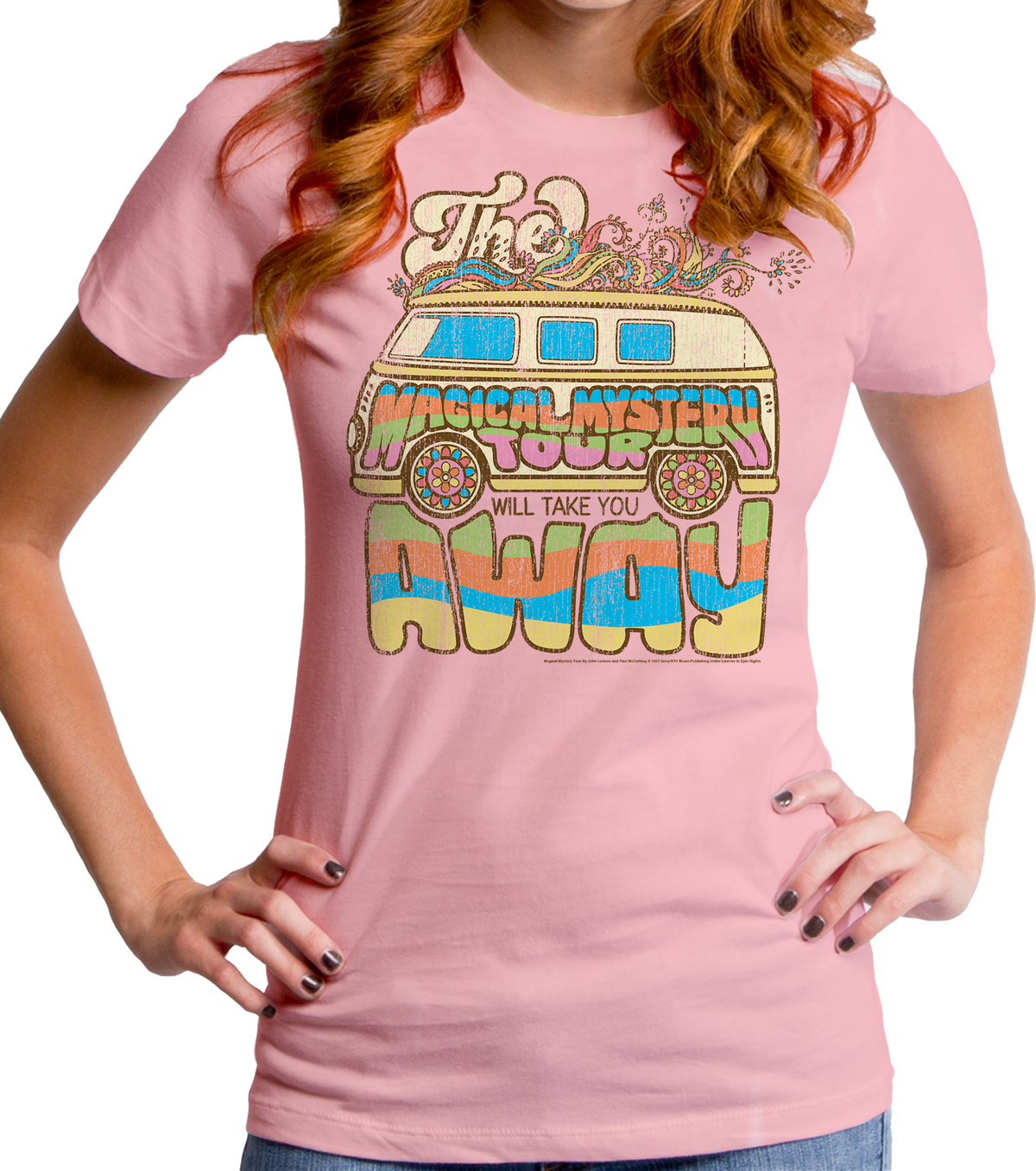 Ladies Magical Mystery Tour Beatles Shirt product image 1