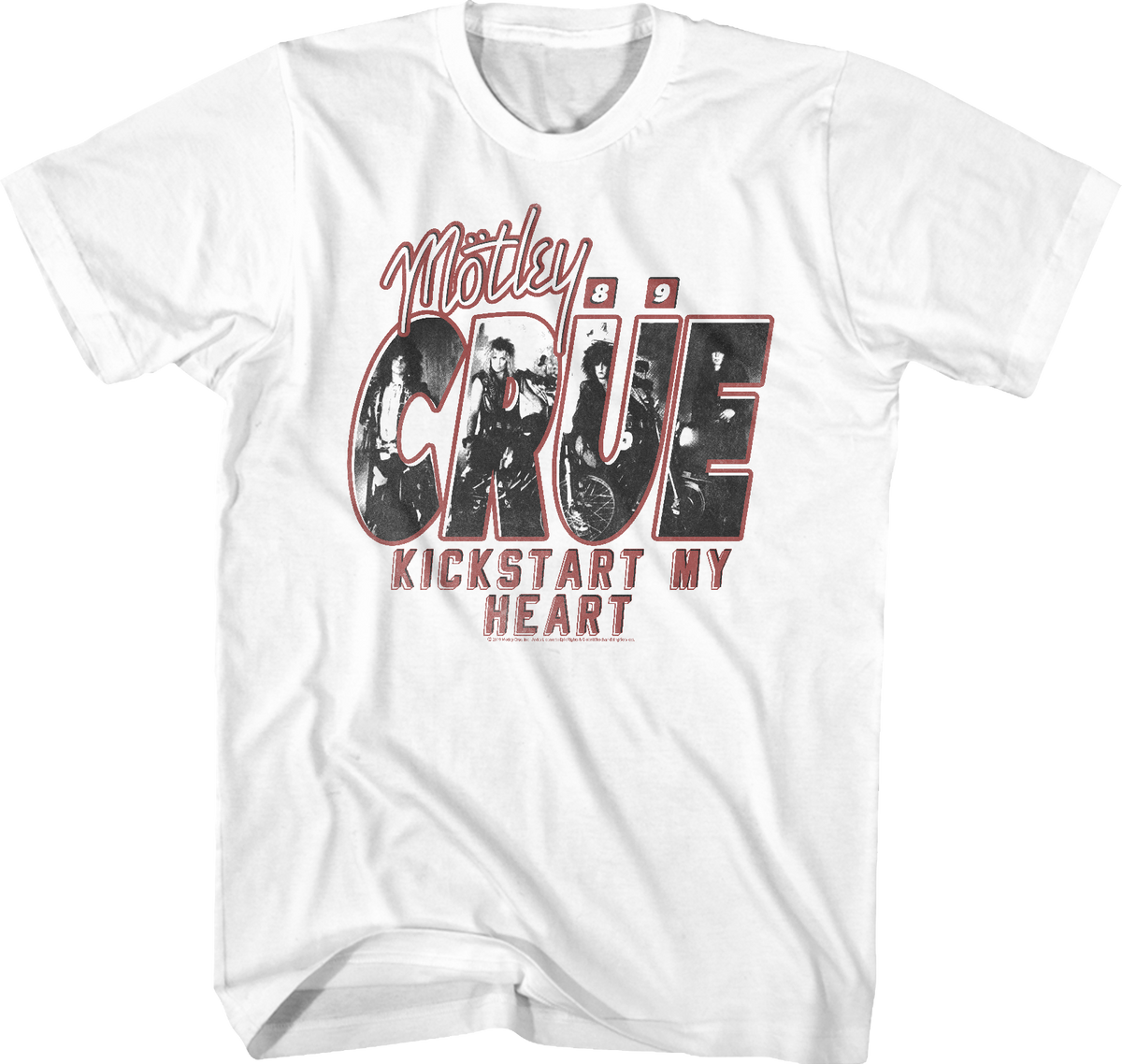Kickstart My Heart Motley Crue T-Shirt product image 1