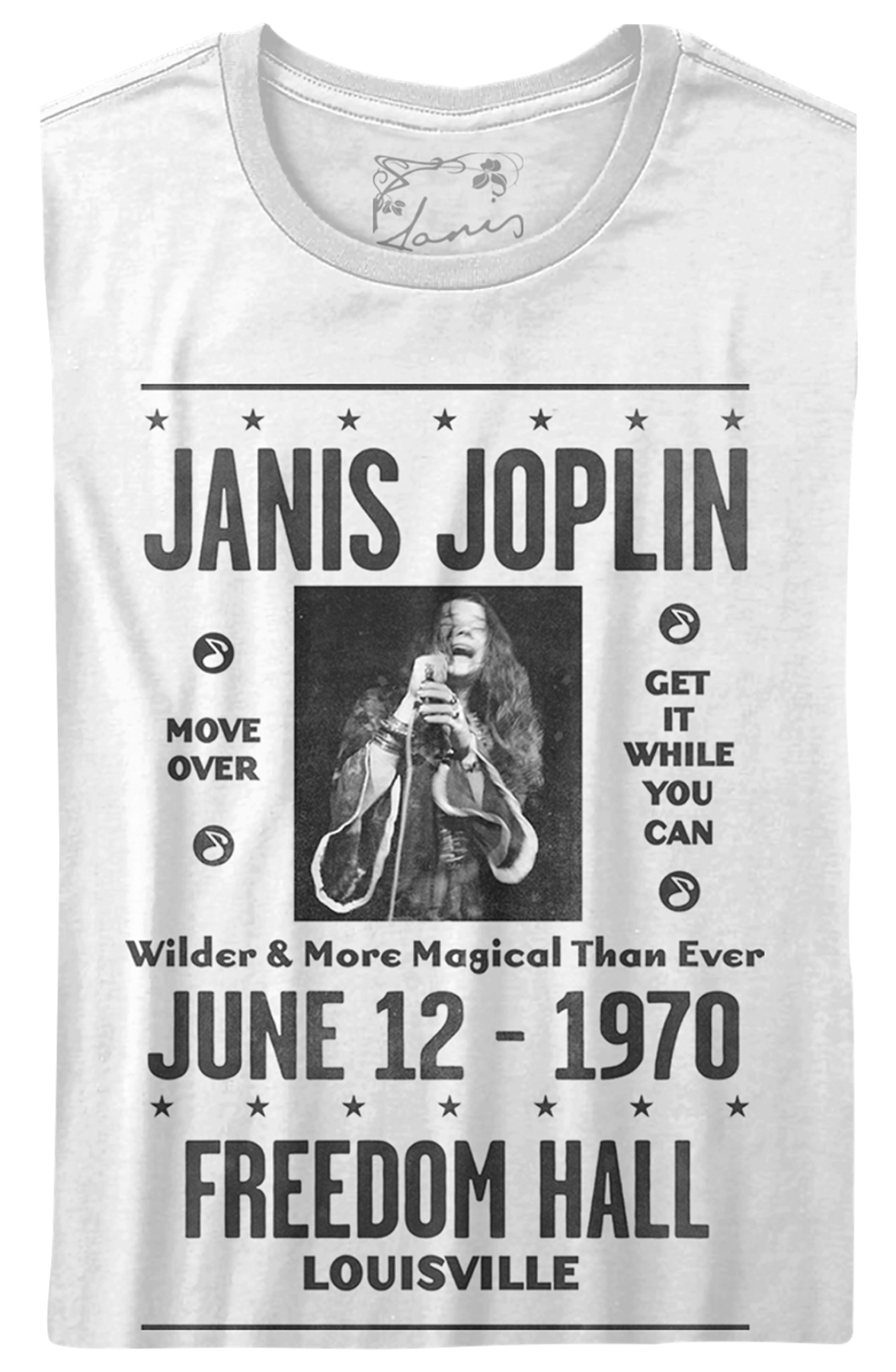 Ladies Freedom Hall Janis Joplin Shirt product image 2