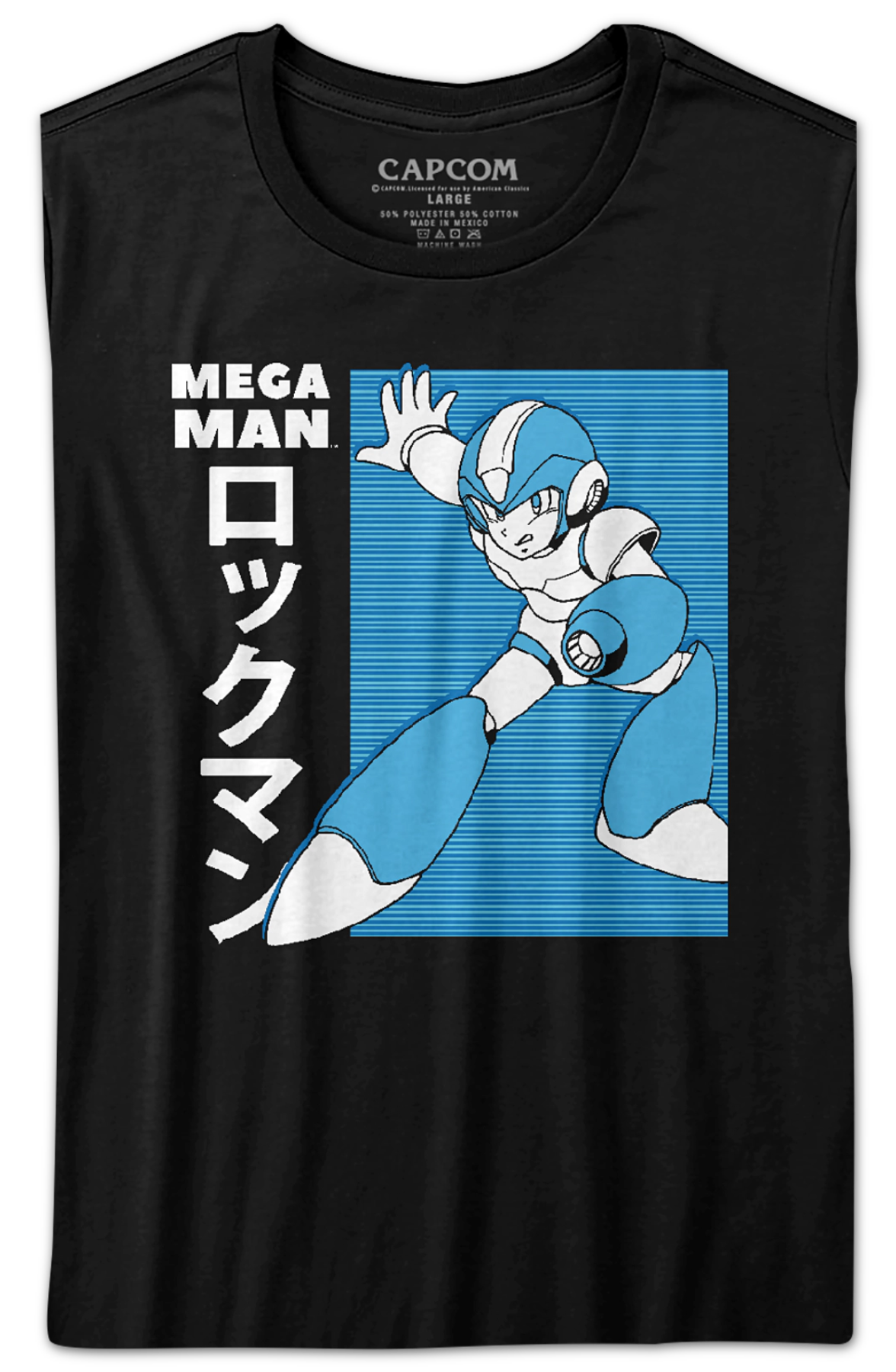 Womens Japanese Mega Man Shirt product image 2