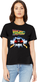 Womens OUTATIME DeLorean Back To The Future Shirt product image 1