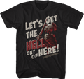 Let's Get The Hell Out Of Here Army Of Darkness T-Shirt product image 1