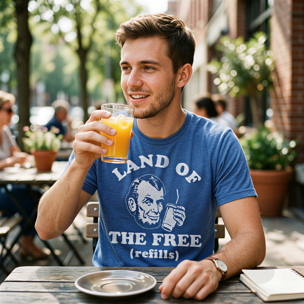 Land Of The Free Refills Men's T Shirt product image 2