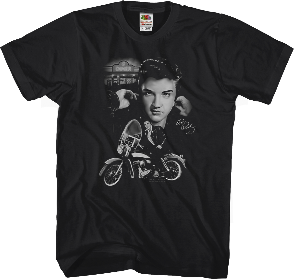 Motorcycle Elvis Presley T-Shirt product image 1