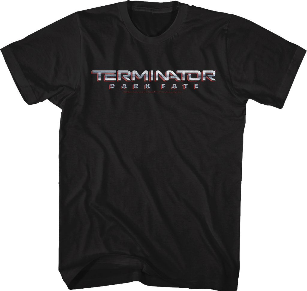 Movie Logo Terminator Dark Fate T-Shirt product image 1