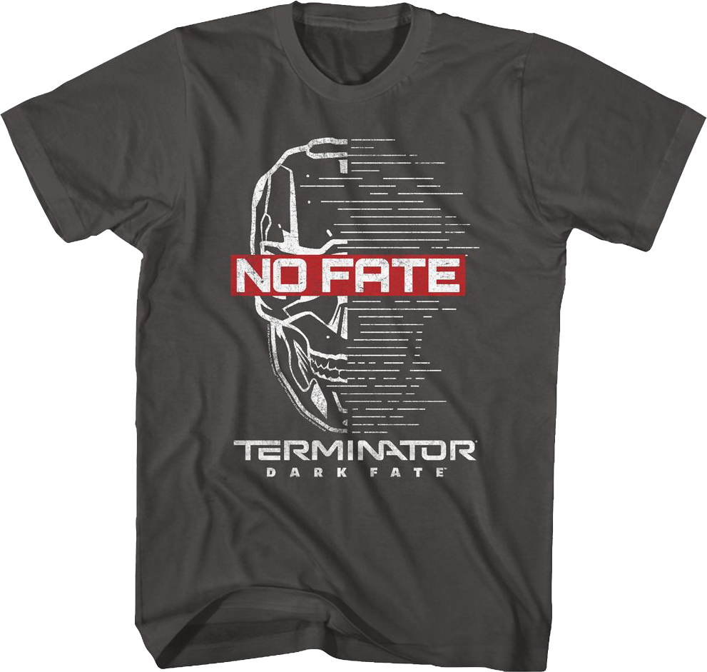 No Fate Terminator Dark T-Shirt product image 1