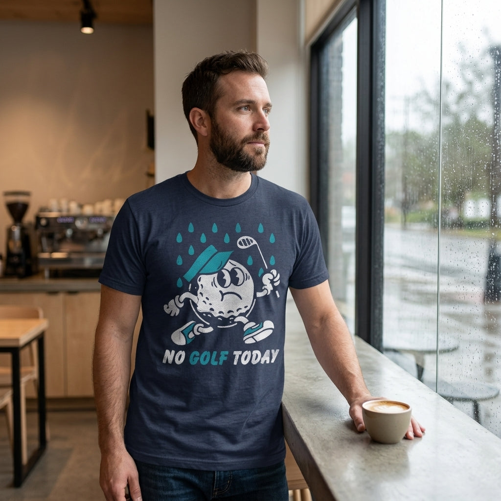 No Golf Today Men's T Shirt product image 2