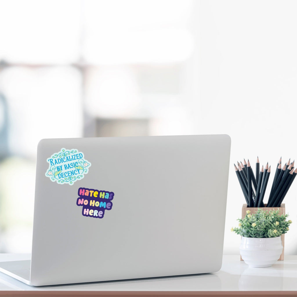 No Hate Stickers