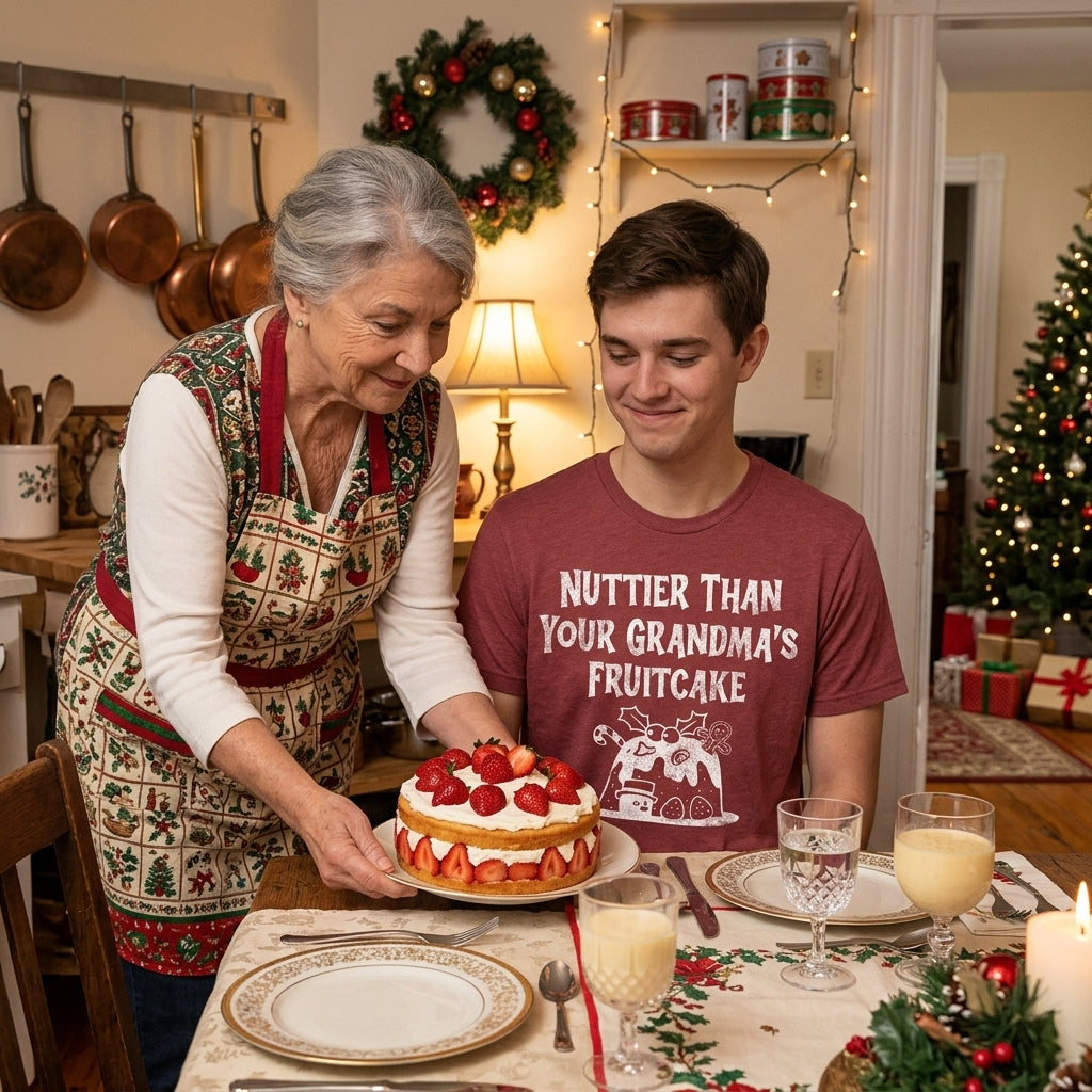 Grandmas Fruitcake Men's T Shirt product image 2