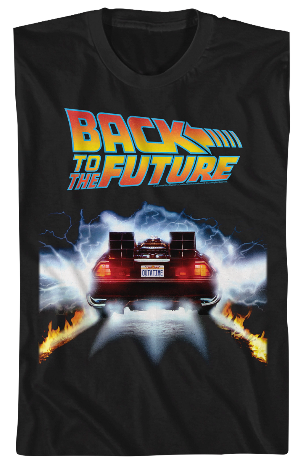 OUTATIME DeLorean Back To The Future T-Shirt product image 2