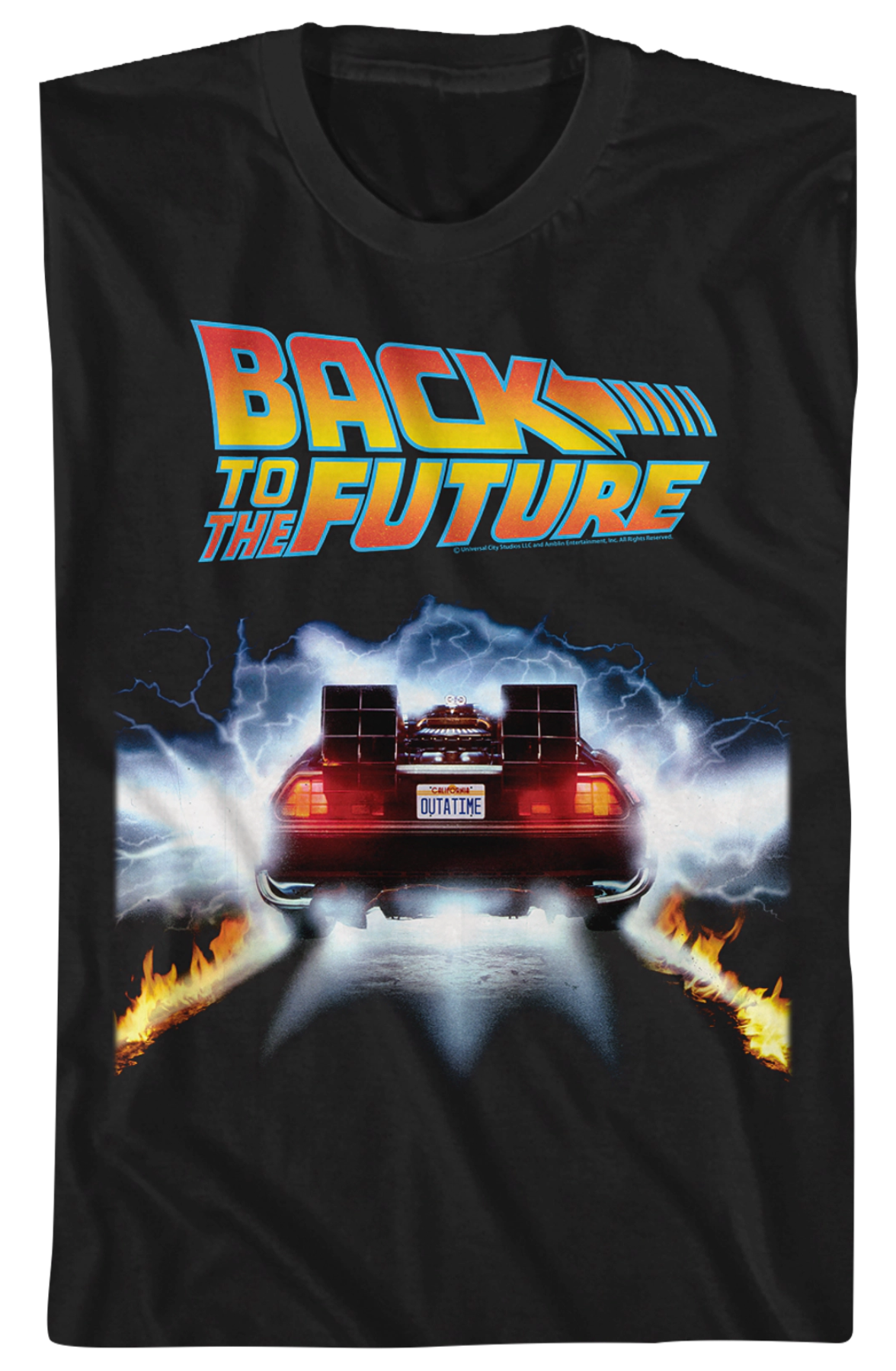OUTATIME DeLorean Back To The Future T-Shirt product image 2