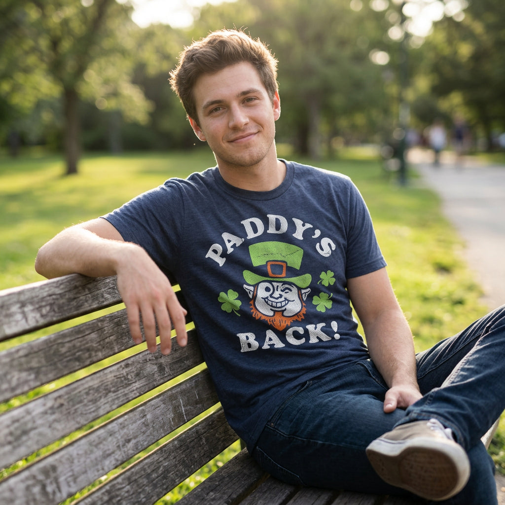 Paddys Back Men's T Shirt product image 4