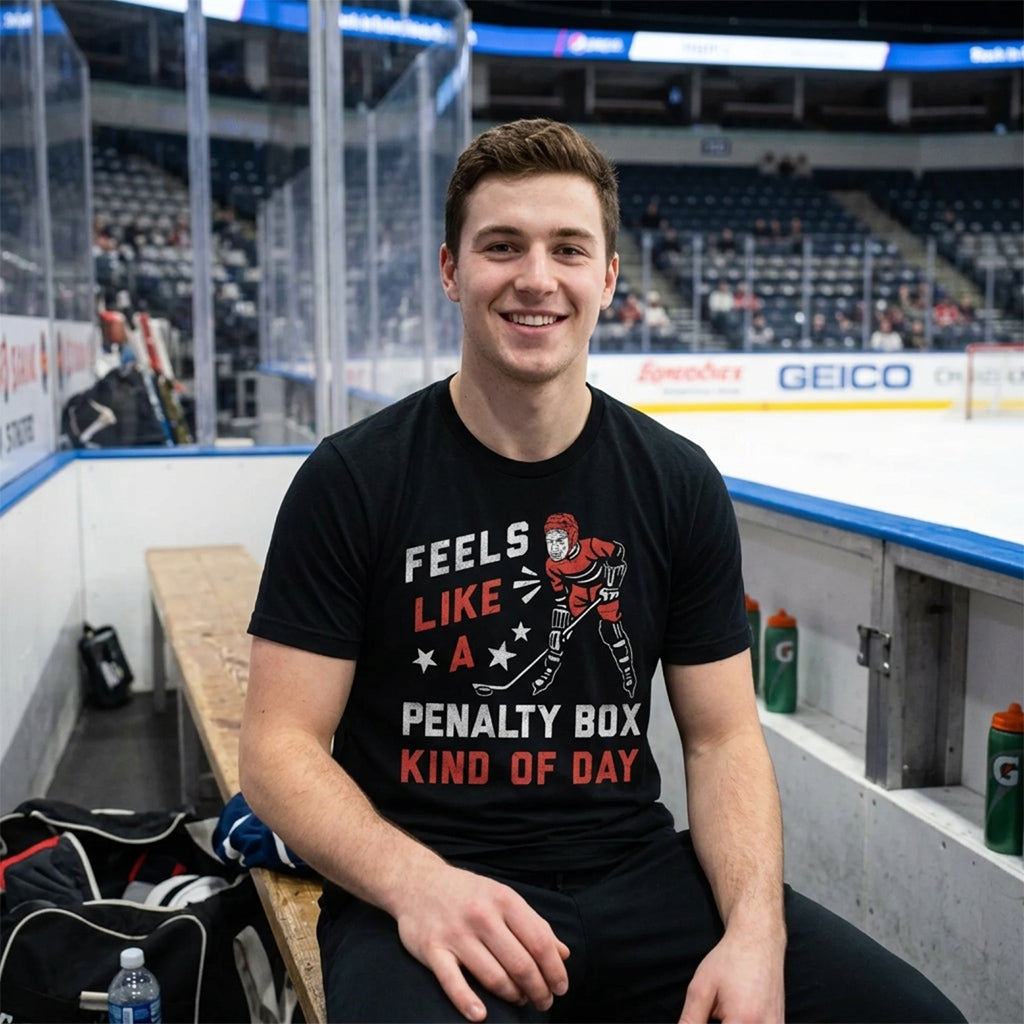 Feels Like A Penalty Box Kind Of Day Men's T Shirt product image 2