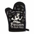 Don't Make Me Poison Your Food Oven Mitt Bakeware