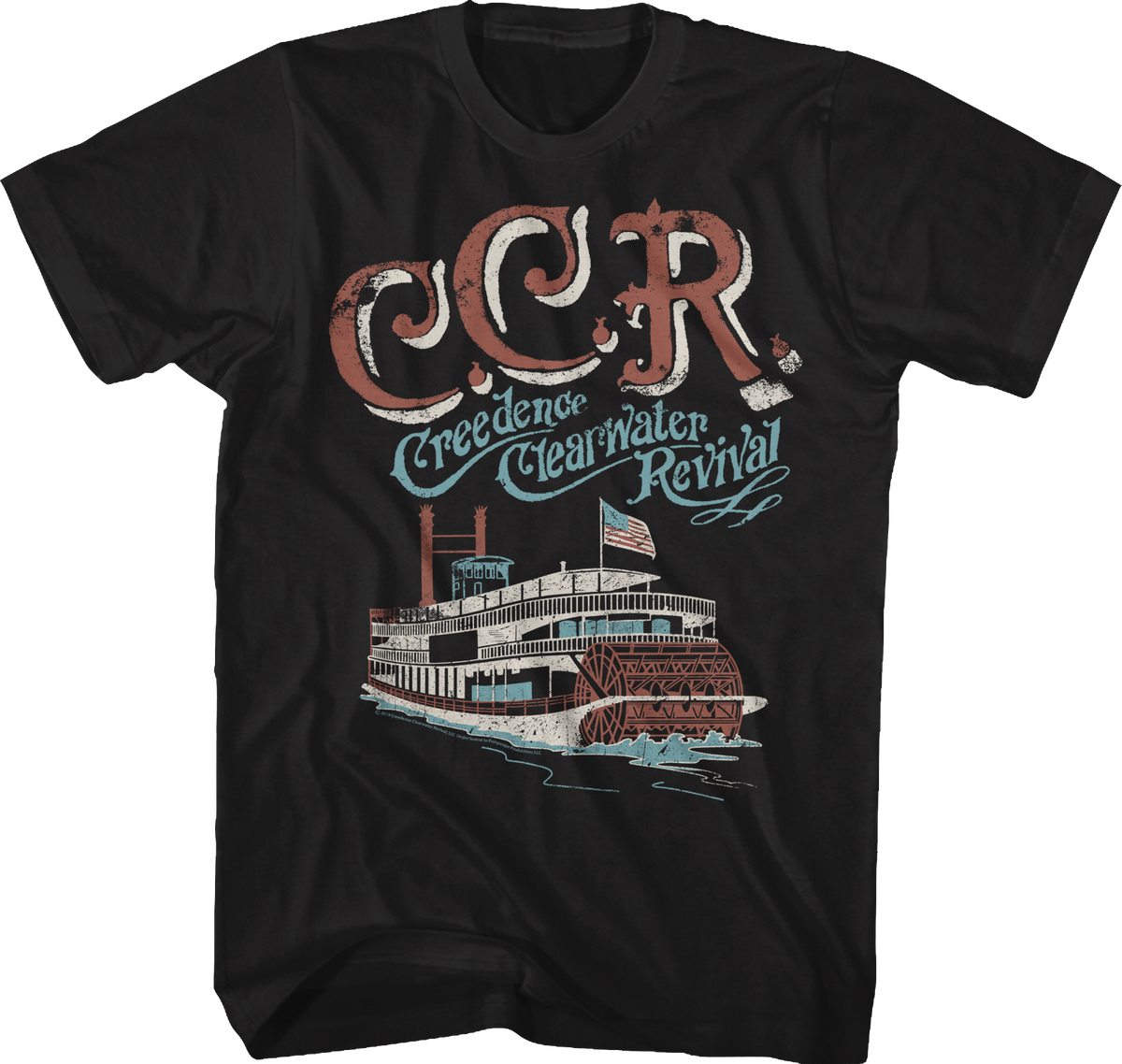 Proud Mary Boat Creedence Clearwater Revival T-Shirt product image 1