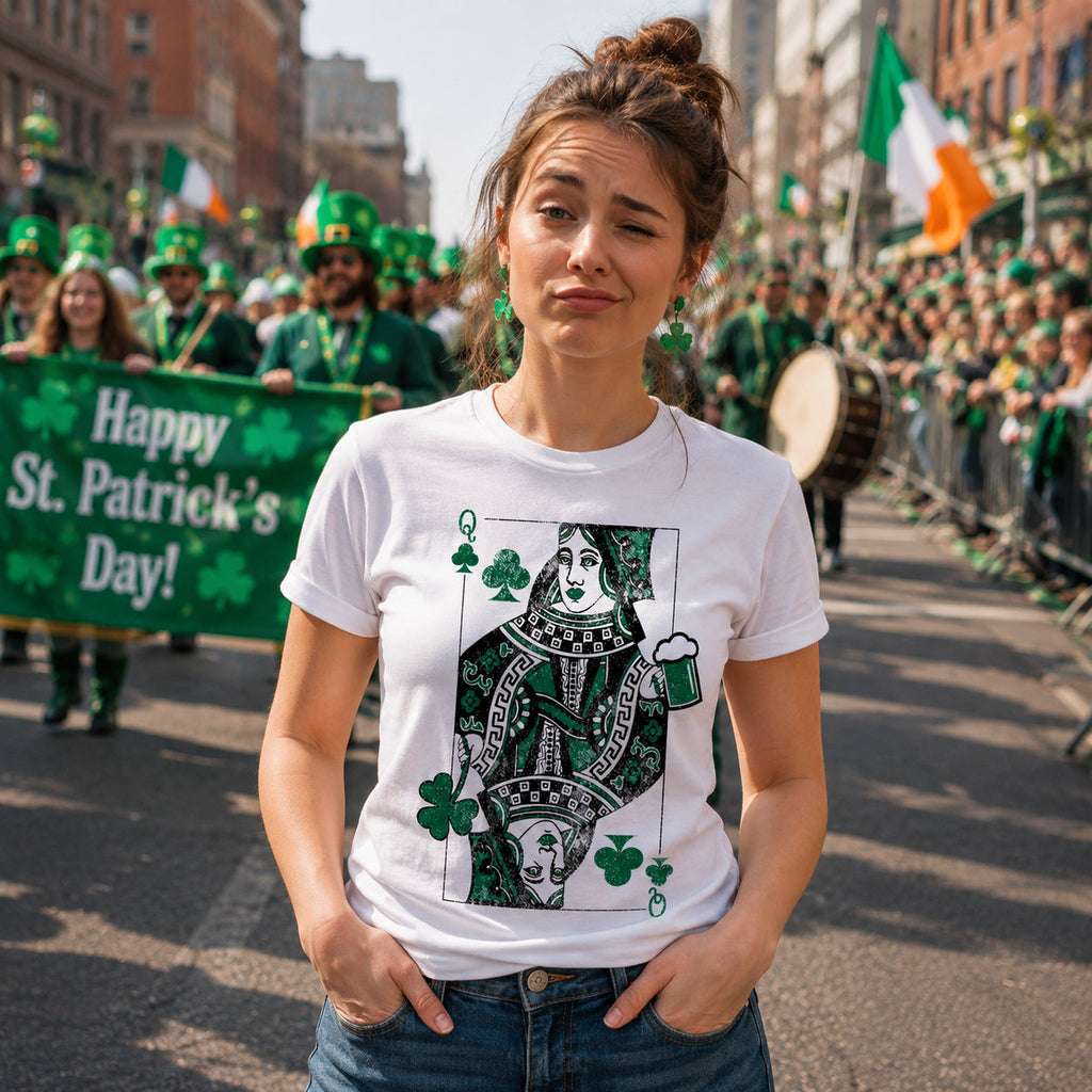 Queen Of Clubs Women's T Shirt product image 2
