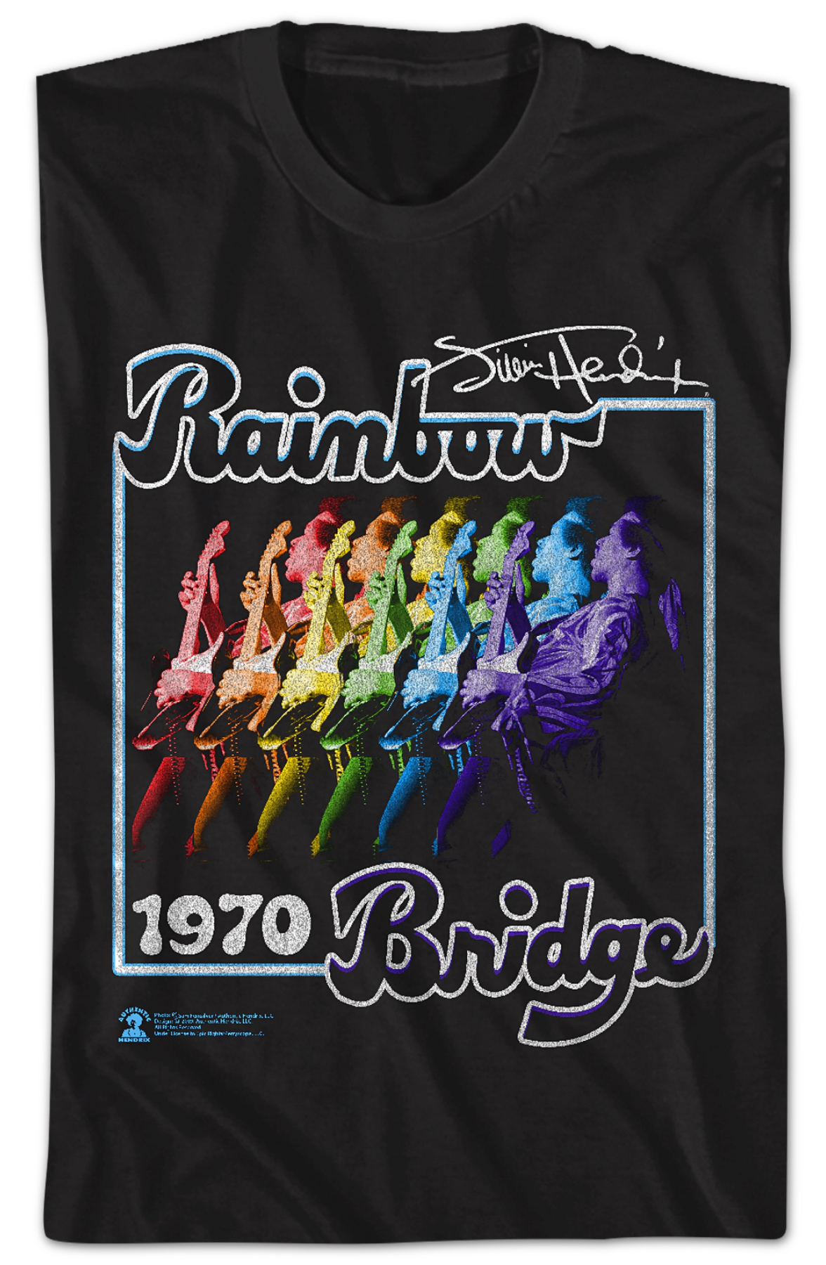 Rainbow Bridge Jimi Hendrix T-Shirt product image 2