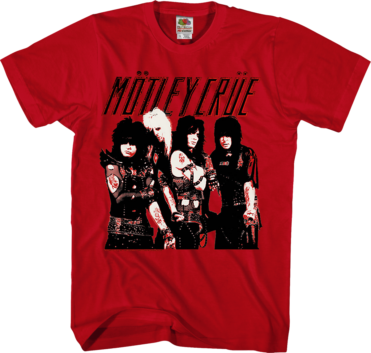 Red Photo Motley Crue T-Shirt product image 1