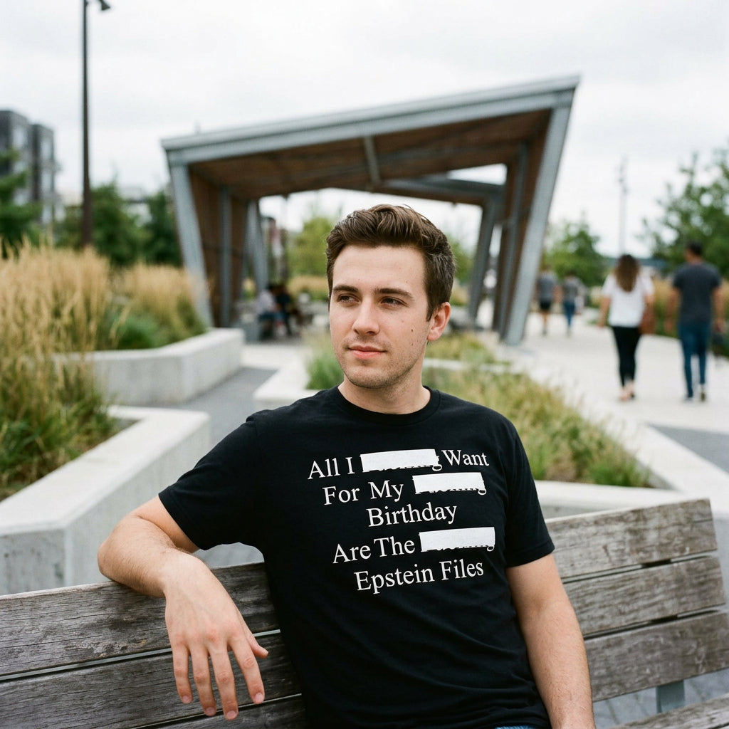All I Want For My Birthday Are The Epstein Files Men's T product image 2