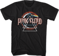 Repeated Prism Dark Side of the Moon Pink Floyd T-Shirt product image 1