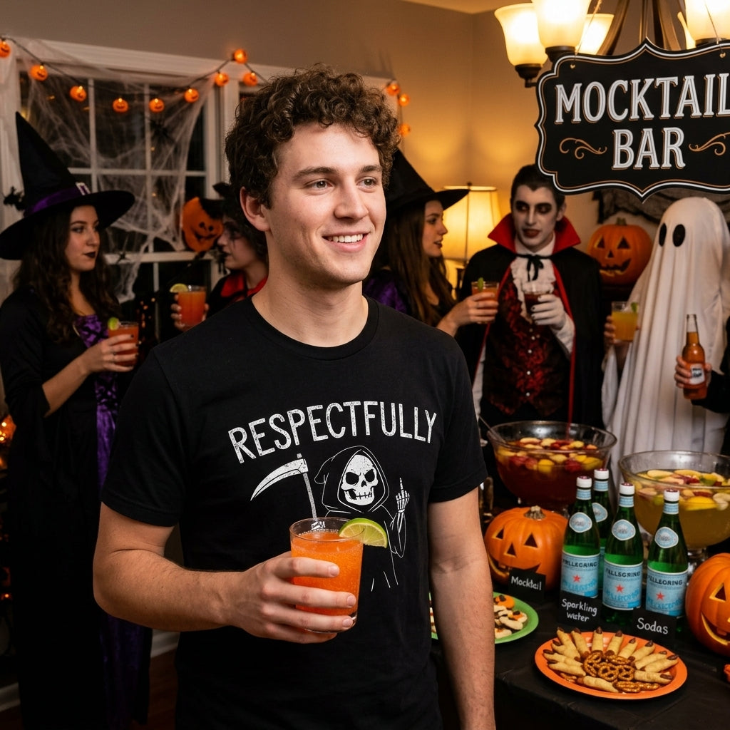 Respectfully Grim Reaper Men's T Shirt product image 2