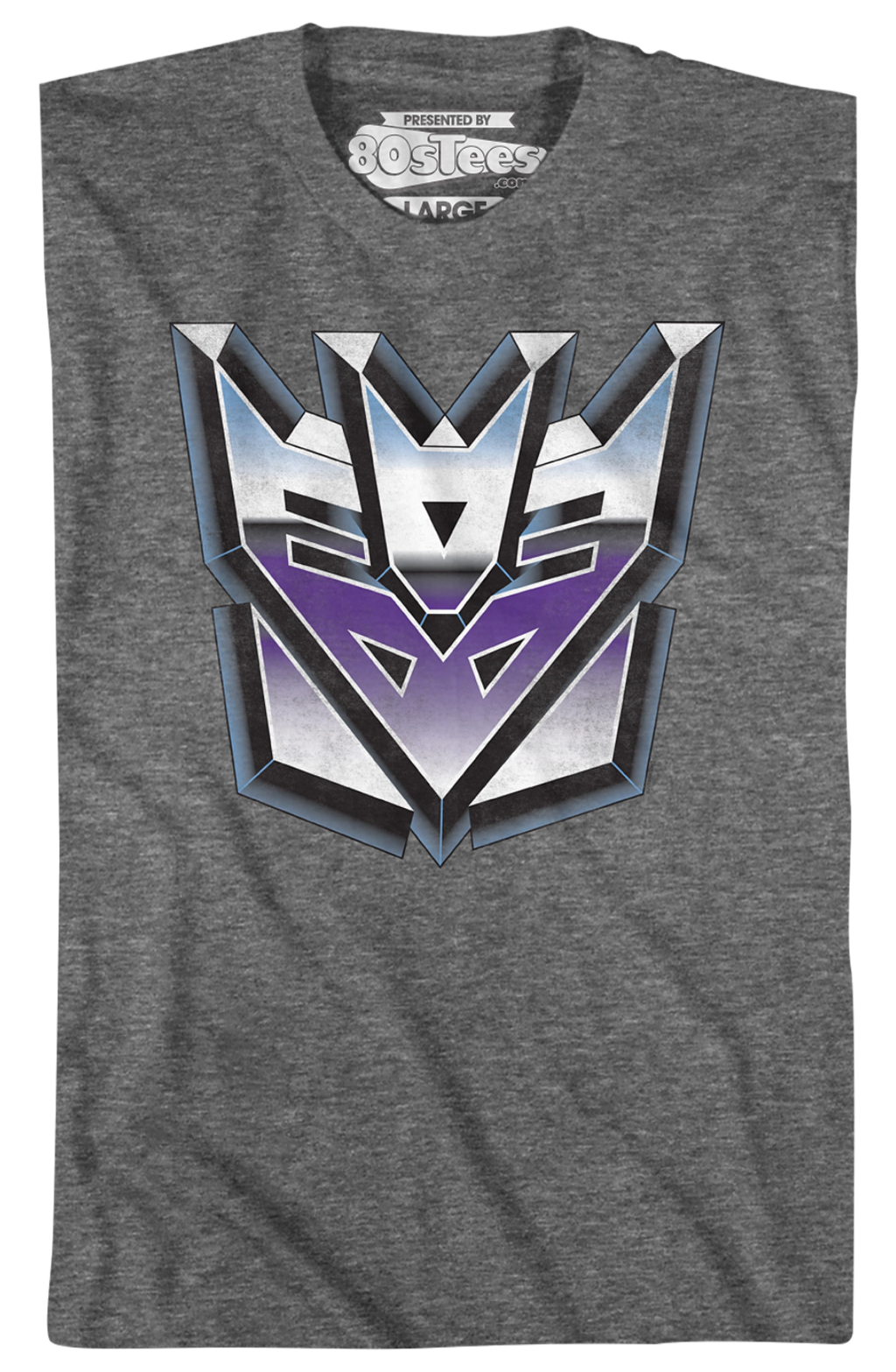 Retro Decepticon Logo Transformers T-Shirt product image 2