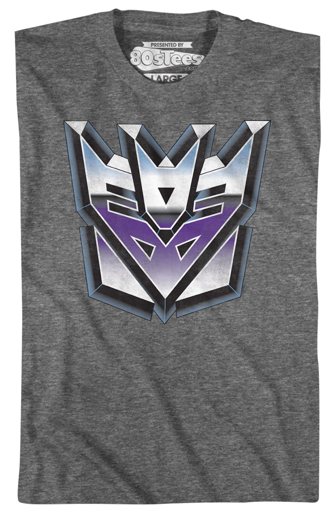 Retro Decepticon Logo Transformers T-Shirt product image 2