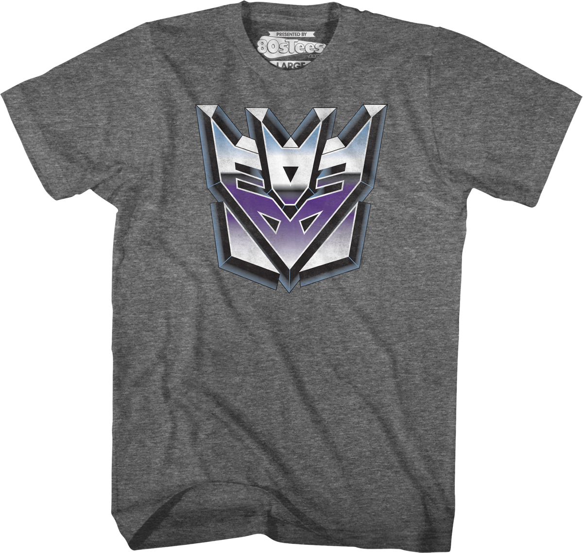 Retro Decepticon Logo Transformers T-Shirt product image 1
