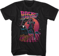 Retro Neon Back To The Future T-Shirt product image 1