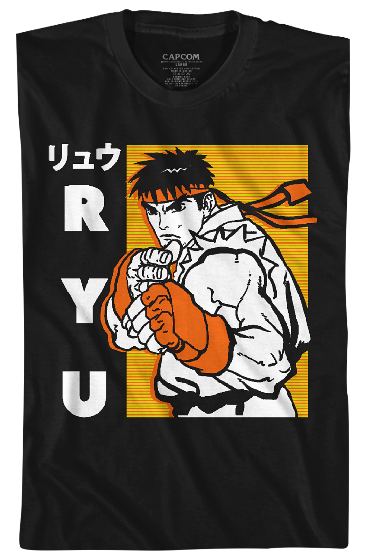 Ryu Japanese Street Fighter T-Shirt product image 2