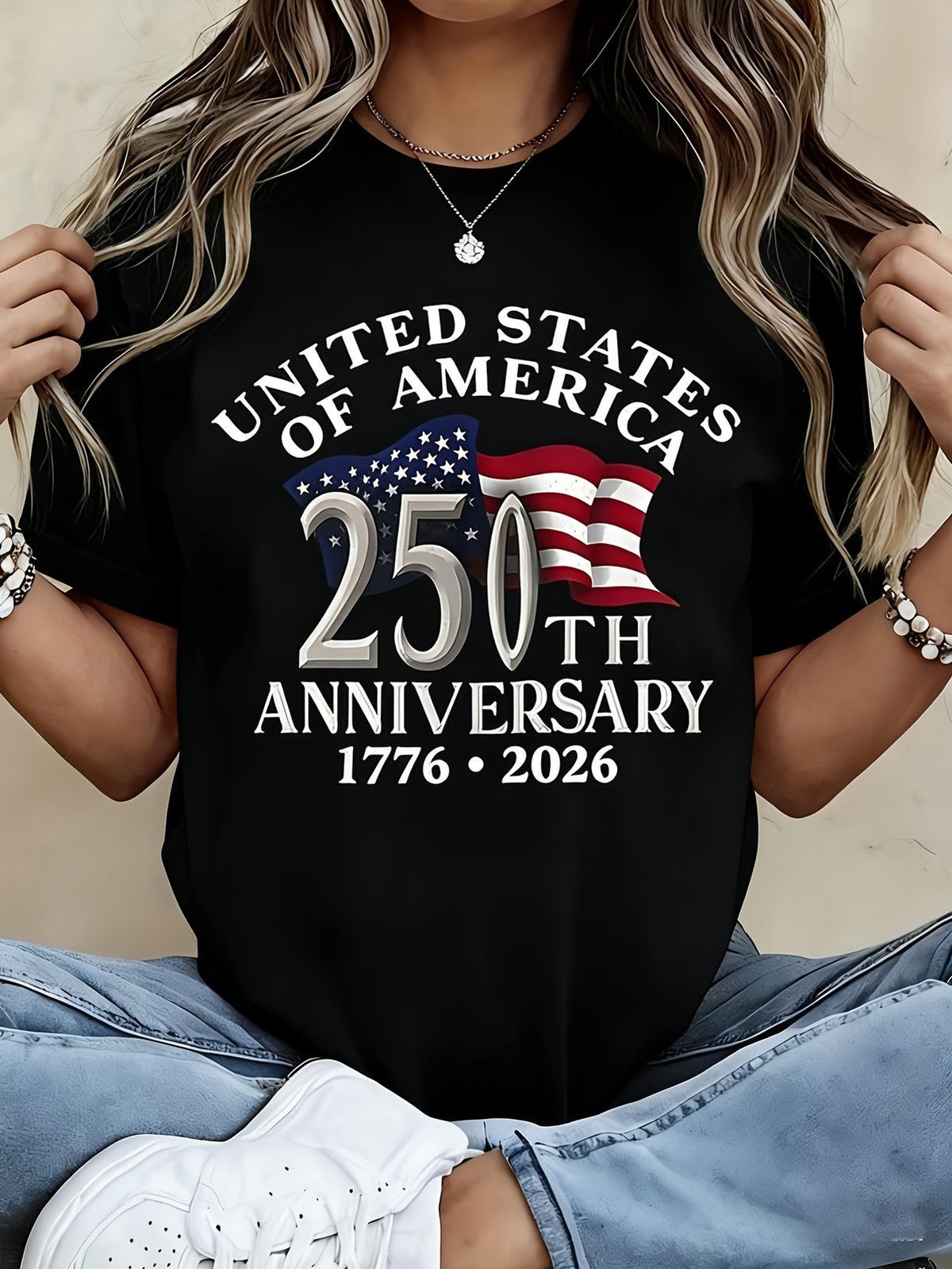USA 250th Anniversary Shirt 1776-2026 Patriotic American product image 2
