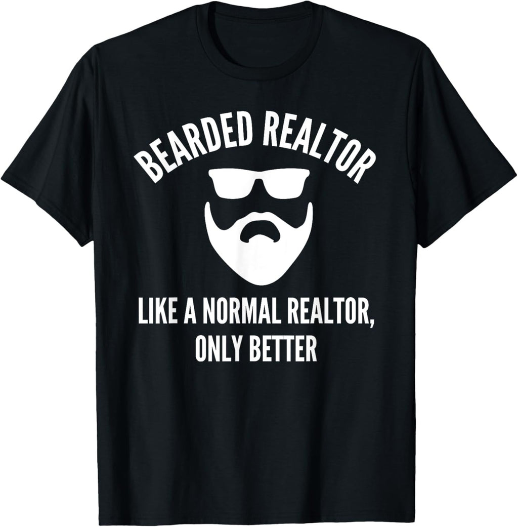 Bearded Realtor Definition Funny Male Real Estate Agent product image 1