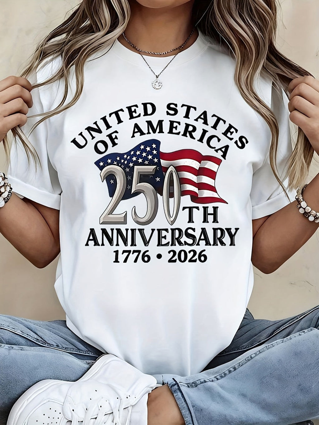USA 250th Anniversary Shirt 1776-2026 Patriotic American product image 1