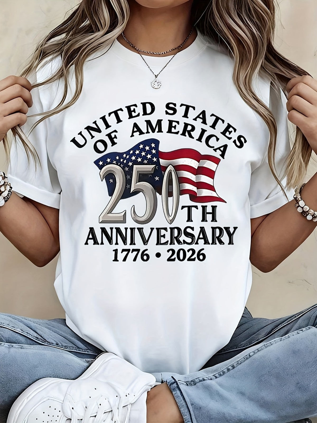 USA 250th Anniversary Shirt 1776-2026 Patriotic American product image 1