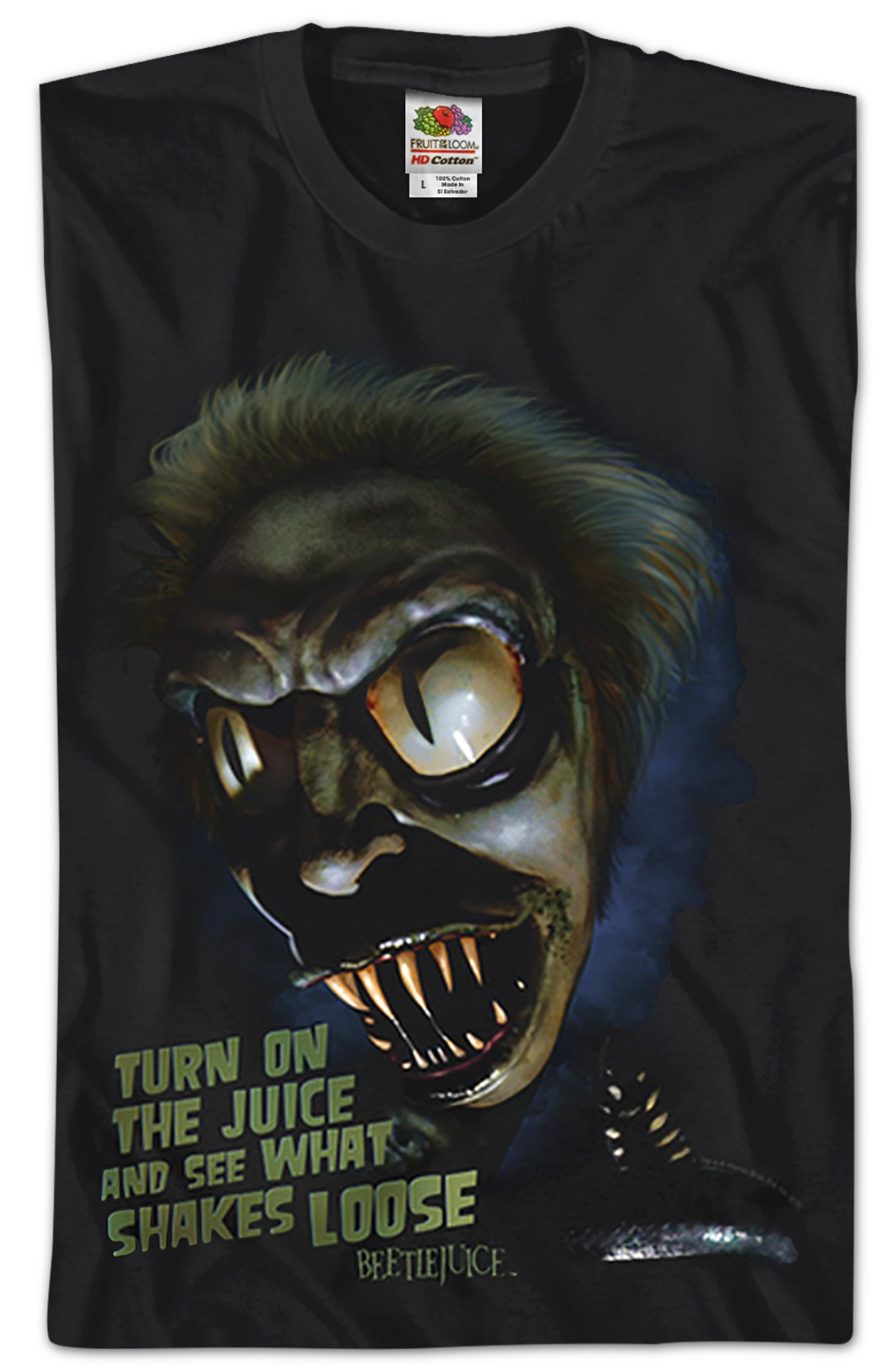 See What Shakes Loose Beetlejuice T-Shirt product image 2