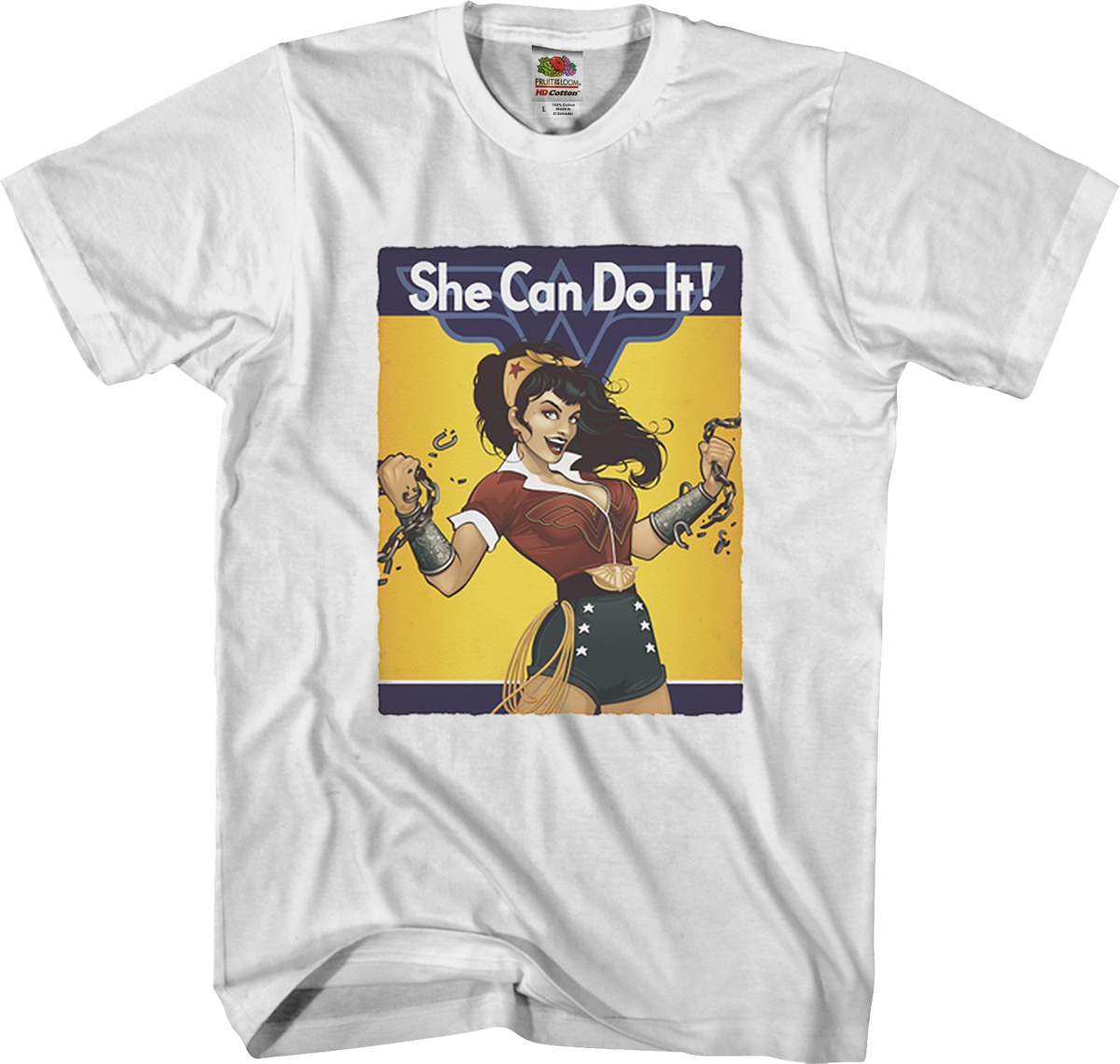 She Can Do It Wonder Woman T-Shirt product image 1