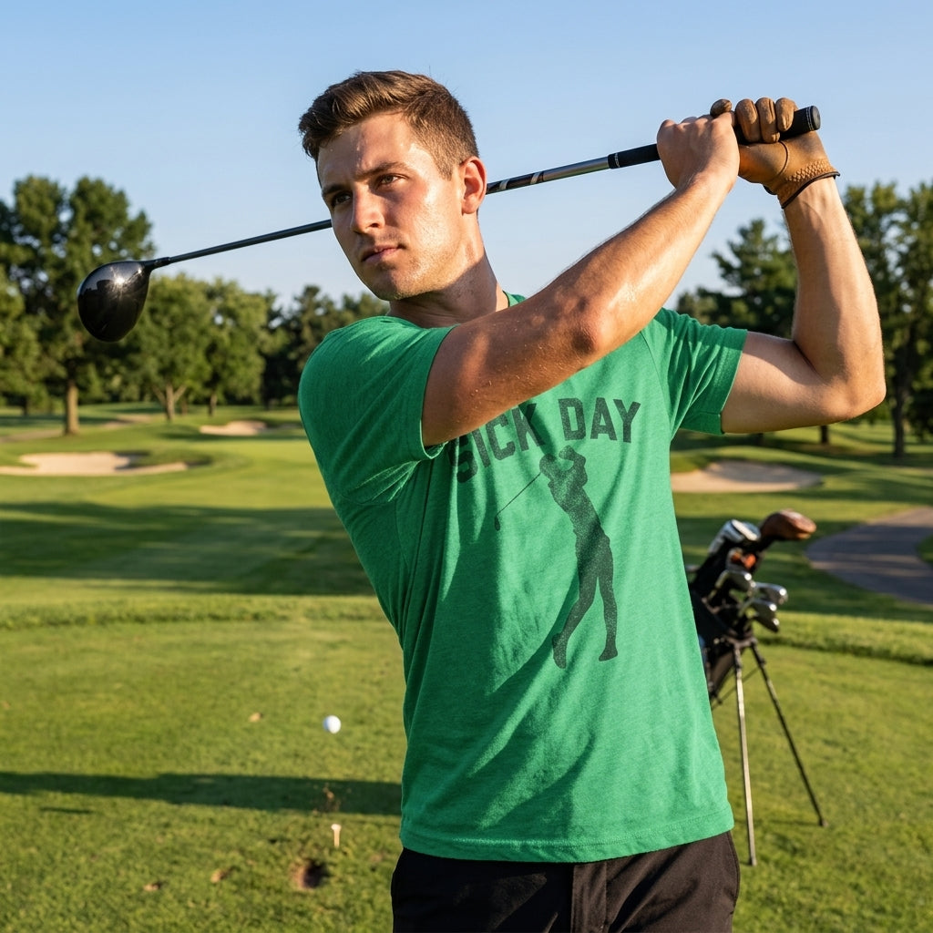 Sick Day Golfing Men's T Shirt product image 2