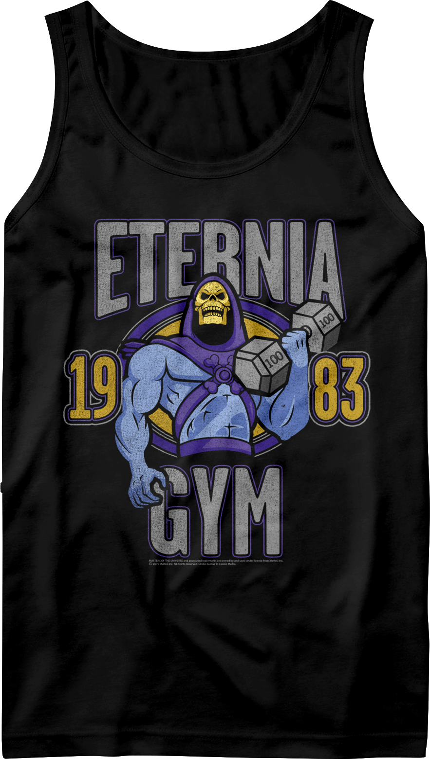 Skeletor Eternia Gym Masters of the Universe Tank Top