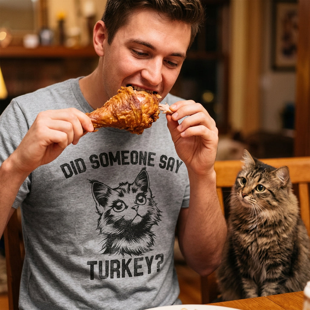 Did Someone Say Turkey Men's T Shirt product image 2