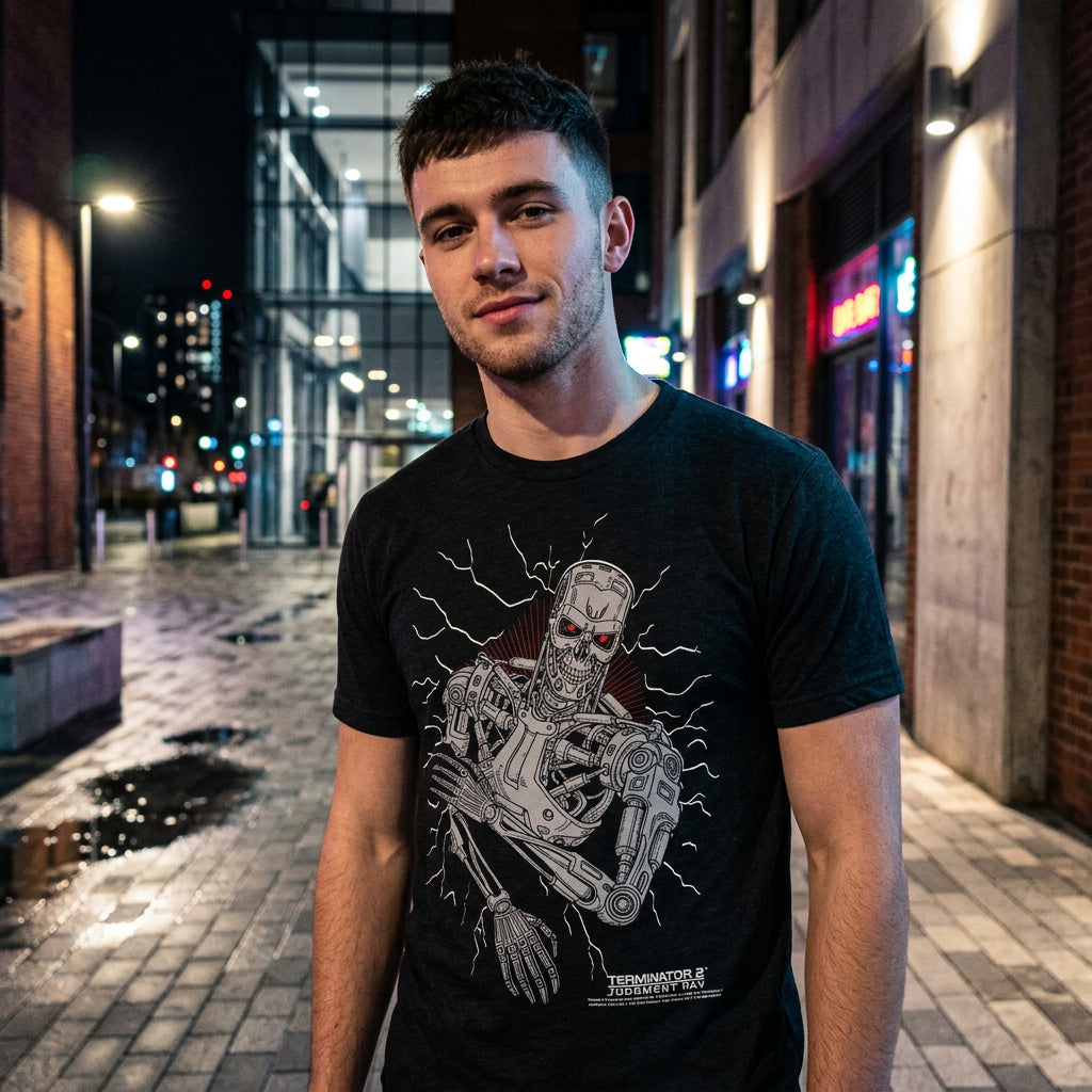 T 800 Bust Through Men's T Shirt product image 2
