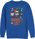 The Naughty List DC Comics Christmas Sweatshirt product image 1