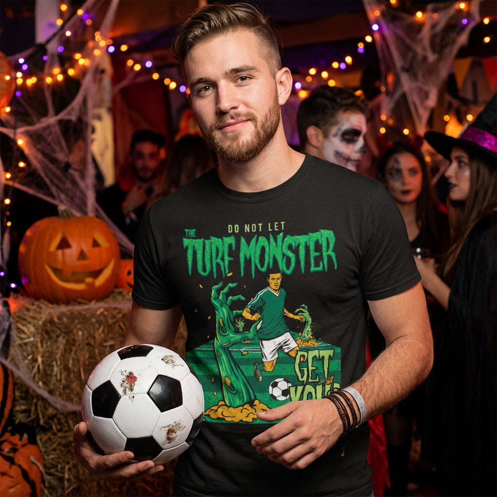 Do Not Let The Turf Monster Get You Soccer Men's T Shirt product image 2