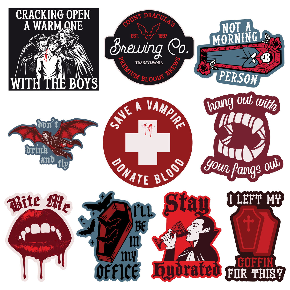 Vampire Stickers