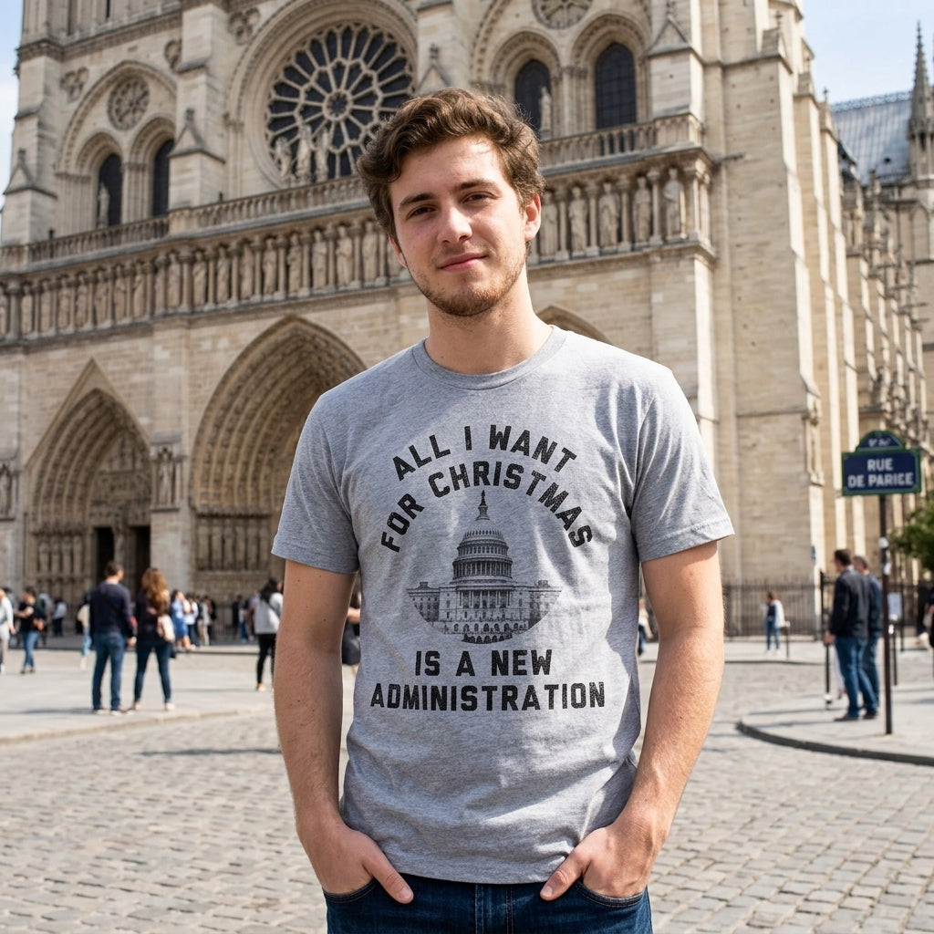 All I Want For Christmas Is A New Administration Men's T product image 2