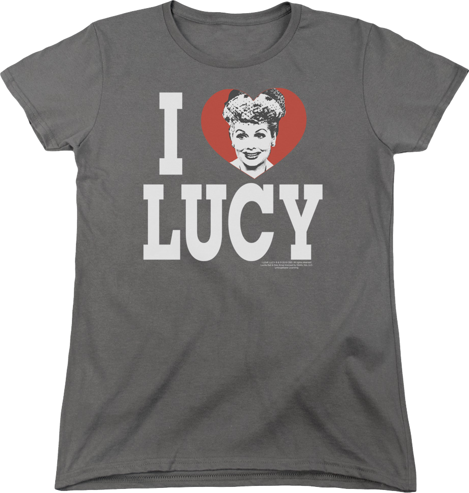 Womens I Love Lucy Shirt product image 1
