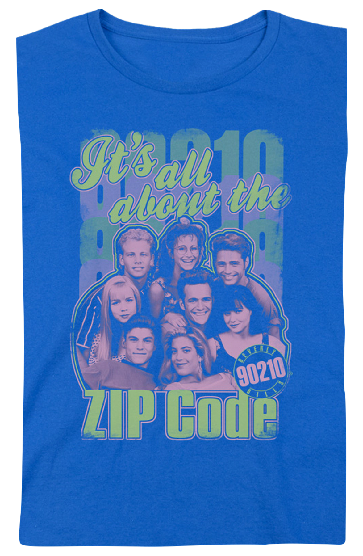 Womens It's All About The Zip Code Beverly Hills 90210 Shirt product image 2